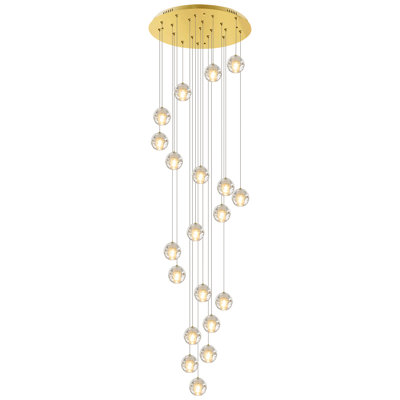 Daivelis 20 - Light Stainless Steel Chandelier
