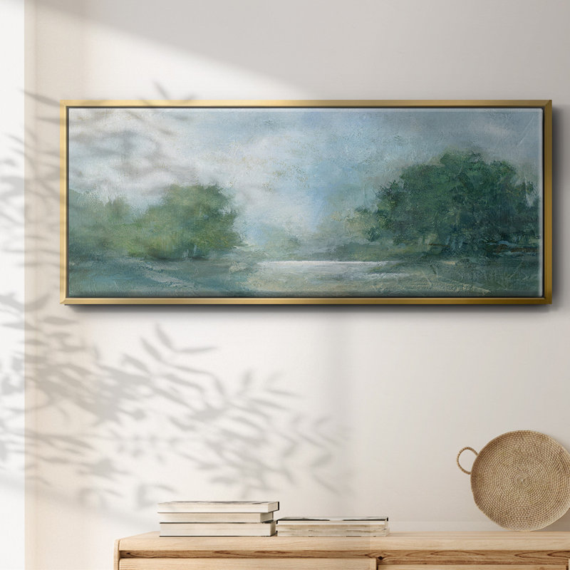 Été après-midi - Toile encadrée, H 12 po x l 30 po