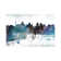 Naples Bluish Skyline by WallDecorAddict - Wrapped Canvas Gallery-Wrapped Canvas Giclée