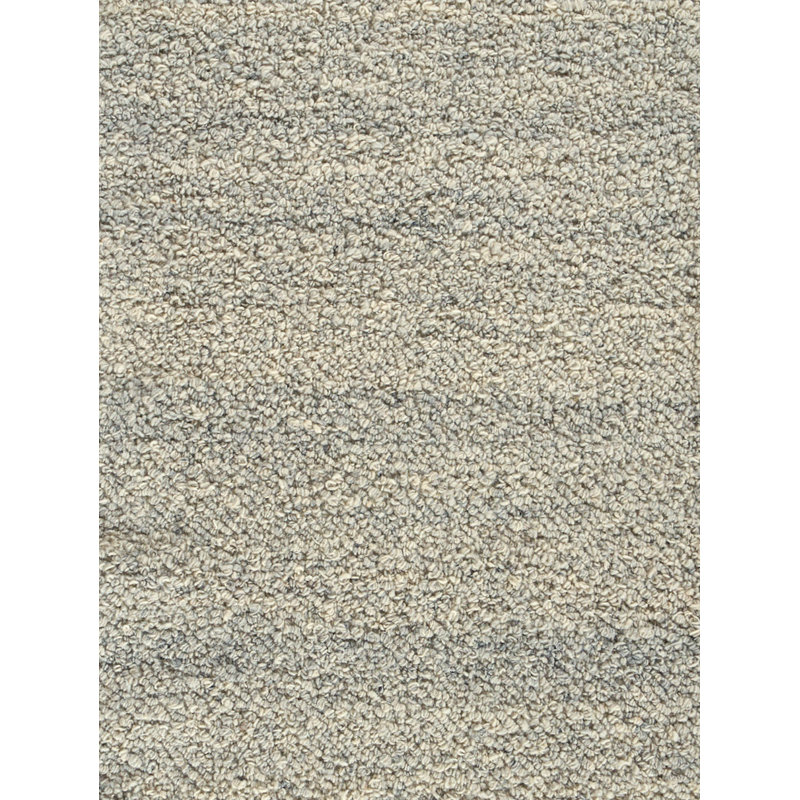 Ferretti Wool Area Rug in Ivory/Silver, Rectangle 8' x 10'