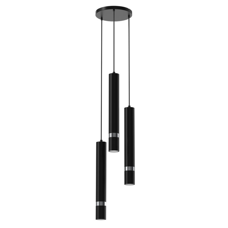 Joker 3 - Light Pendant, Black/Silver, Black/Silver