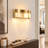 1-Light 10"W Gold Dimmable LED Wall Sconce