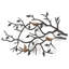Golden Bird Trio Wall Hanging