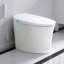 Bulit-in Tank Smart Toilet With Air Dryer, Multiple Wash Function And Night Light(Remote Included)