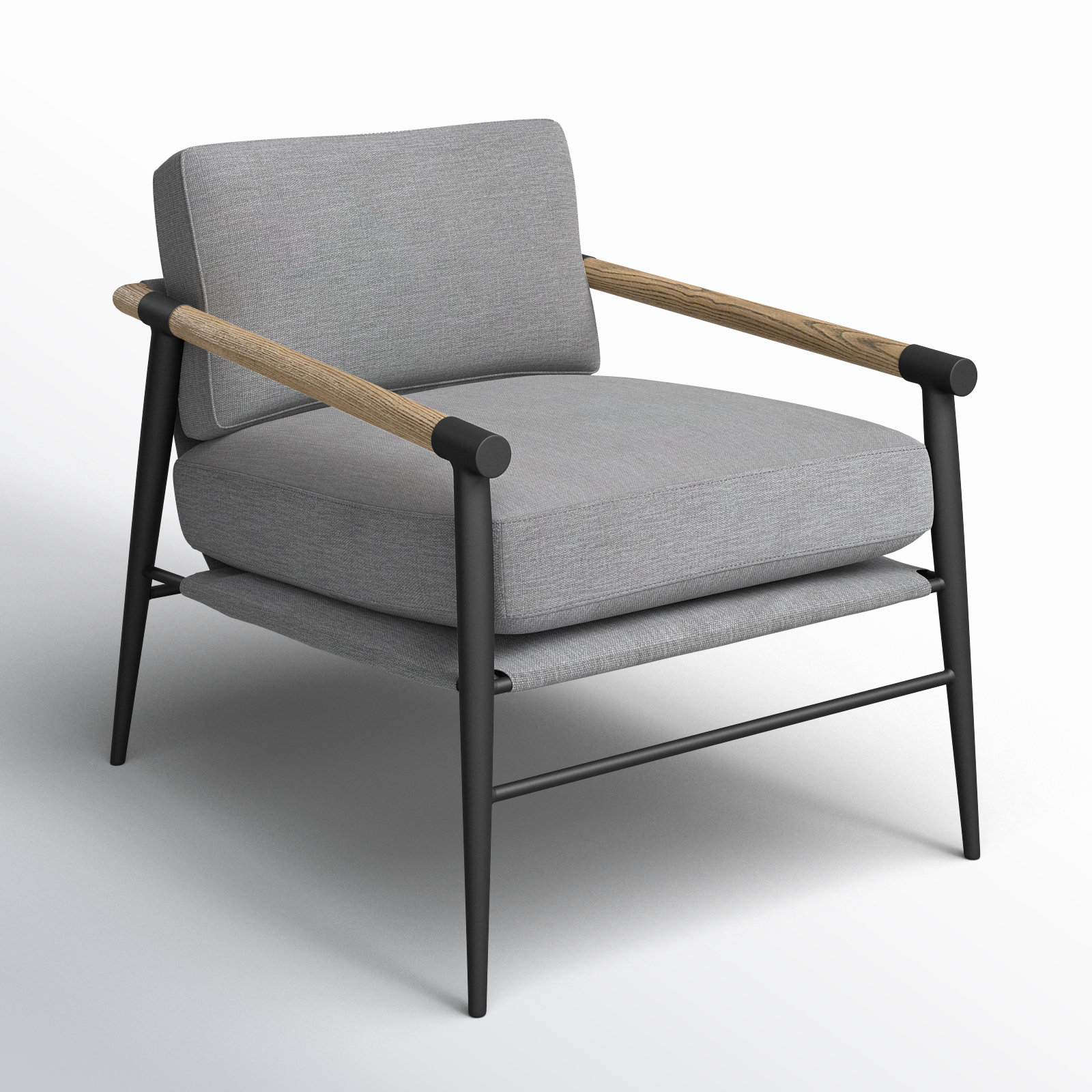 Hokku Designs Armchair, Gray