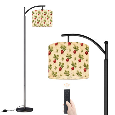  Lampe sur pied arc rouge aquarelle rouge Beets Green
