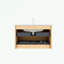 Meuble-lavabo mural avec lavabo et 2 tiroirs-372582644
