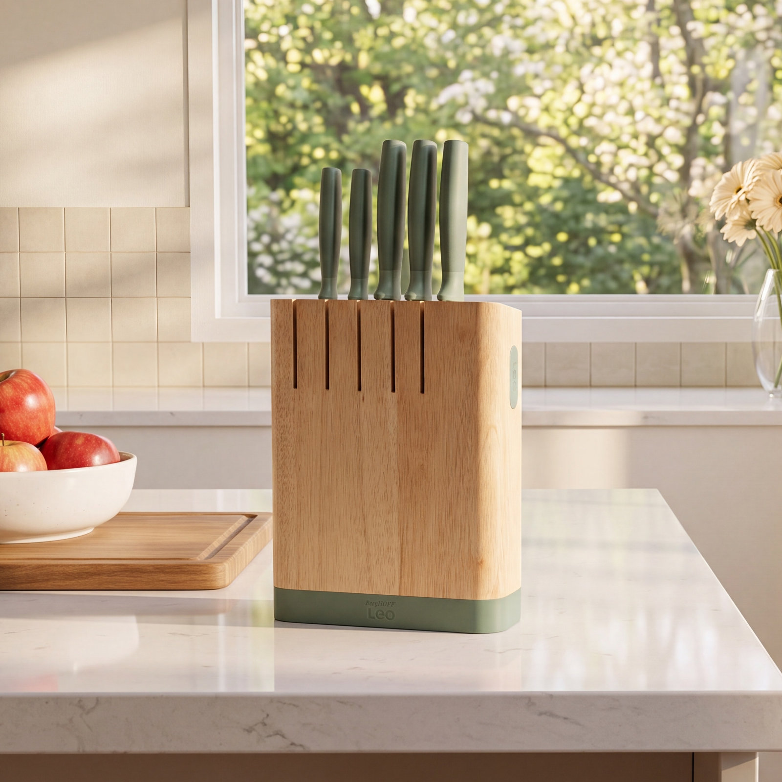 BergHOFF 6-Piece Knife Block Set