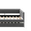 Lit plateforme double tapissier avec bureau et lit gigogne-263334900