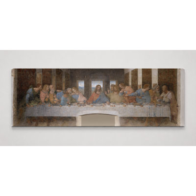 La Cène (1495-1498) - Art mural sur toile panoramique