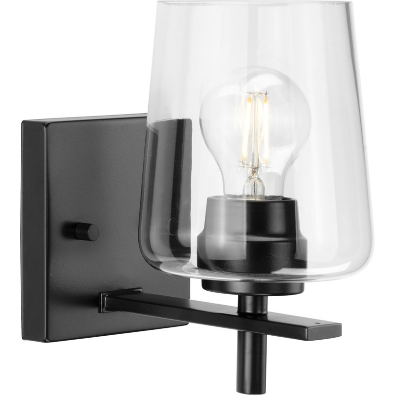 Larned Dimmable Vanity Light, Matte Black