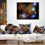 Tissu de l'espace et du temps - Coussin imprimé abstrait-89152072-30426156