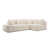 Beige Polyester Blend