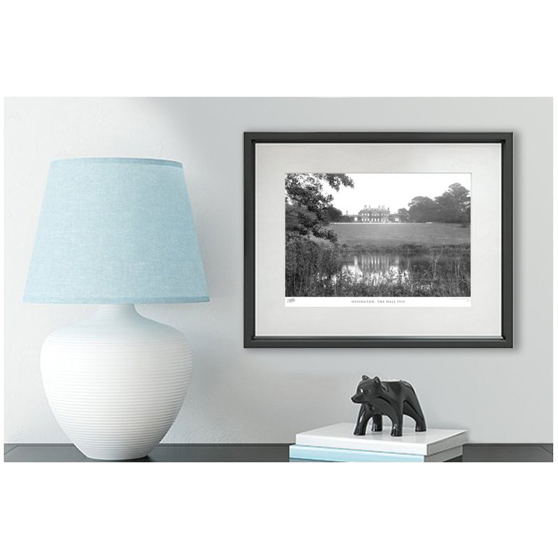 Ossington, The Hall 1913 - Single Picture Frame Print, 60cm H x 80cm W x 2.3cm D