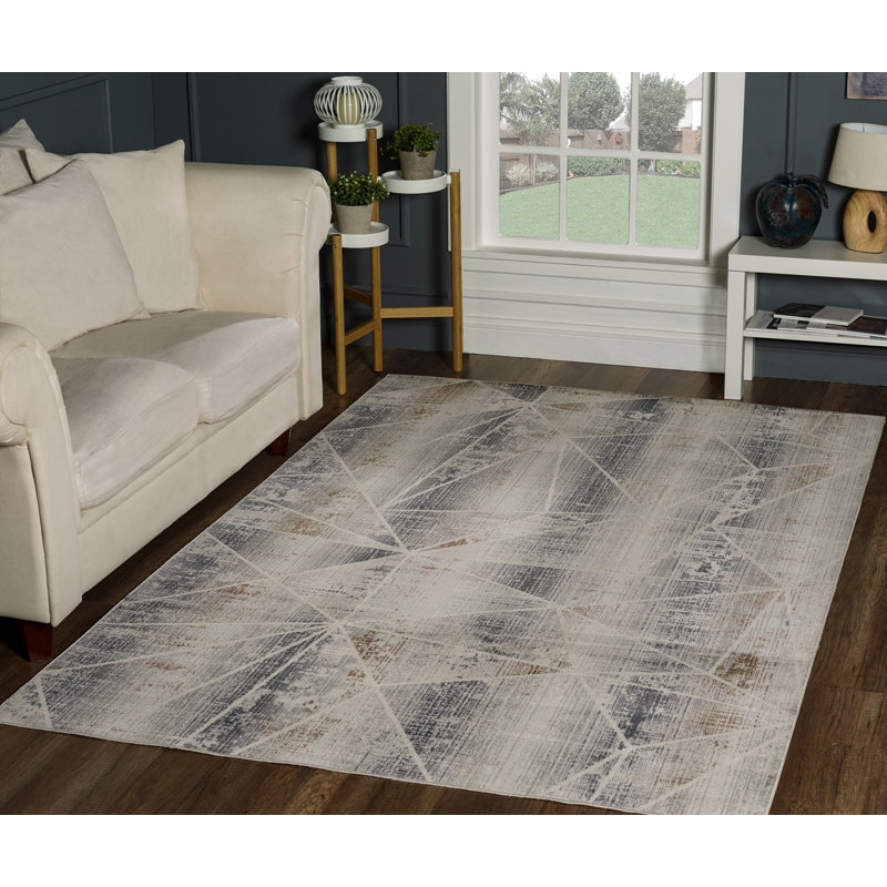 Baymore Geometric Indoor Rug, 5'2" x 8'2"