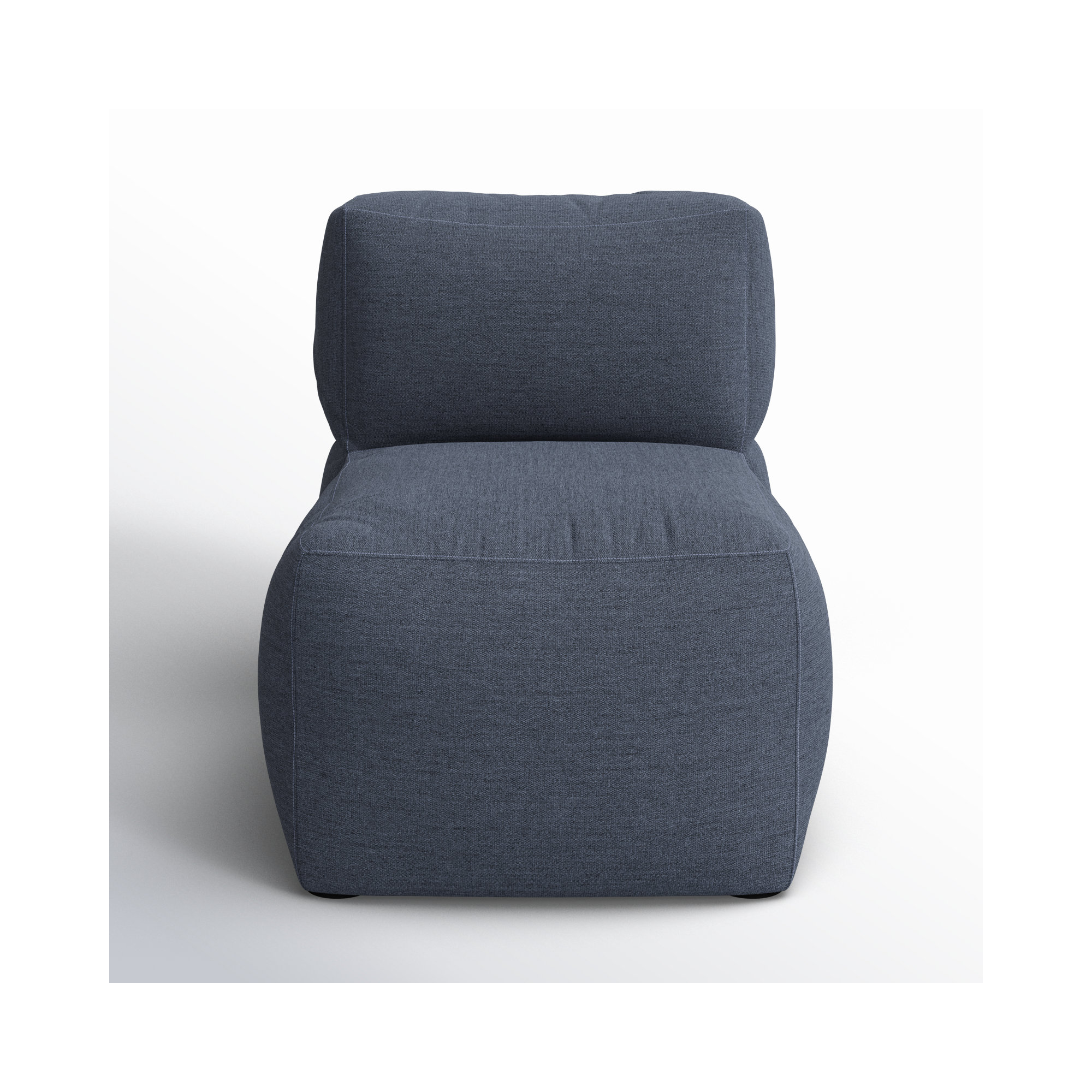 Sunbrella Outdoor Solid Modular Seating, Blue