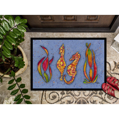 Seahorse Non-Slip Indoor Doormat