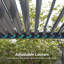 Pergola en métal durable avec toit à persiennes réglable pour jardin extérieur-104881993