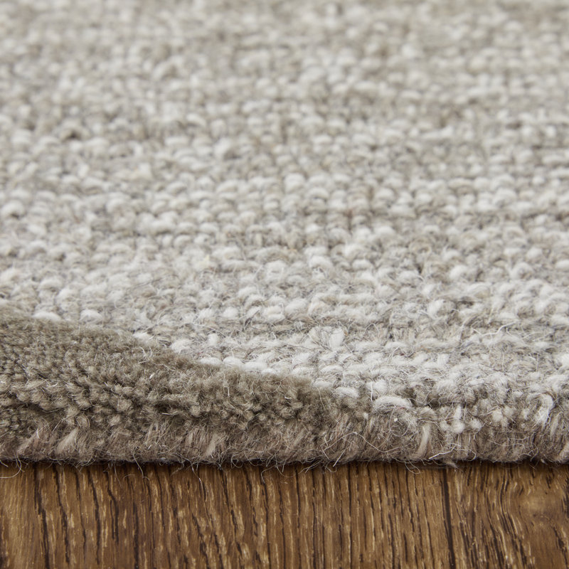 Kimball Transitional Abstract Gray Area Rug, Rectangle 5' x 8'