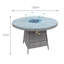 Wicker Patio Dining Set Table,