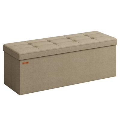 110x38x38cm 110cm Wide Rectangle Cube Ottoman with Storage