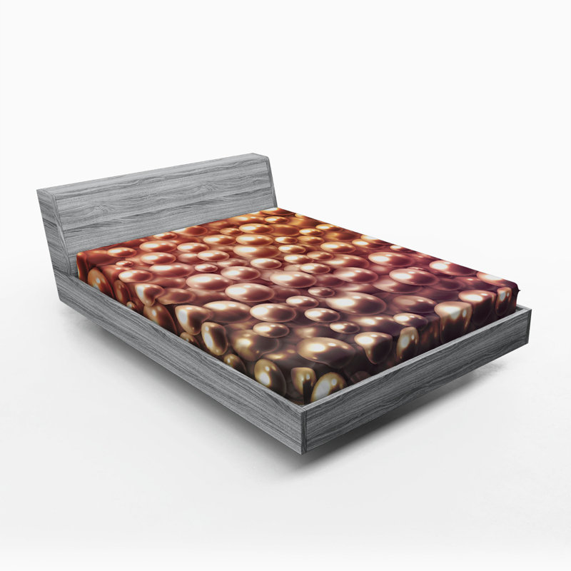 Drap-housse perles pois dot, Grand