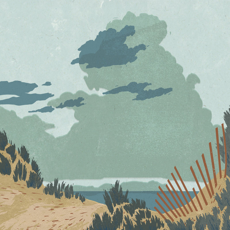 " Hidden Dune I " by Jacob Green, 36" H x 36" W