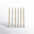Unscented Flameless Taper Candle with Paraffin Holder