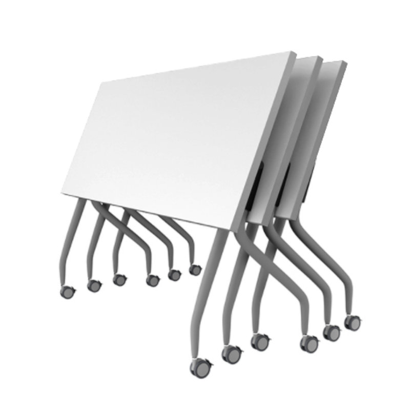 Nifty Nesting Training Table with Casters, 29" H x 72" L x 30" W, White
