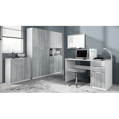 Mazeppa 3 Piece Writing Desk Office Set