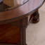 Table basse simple en bois massif rétro
