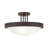 Glass Semi Flush Mount-16518829