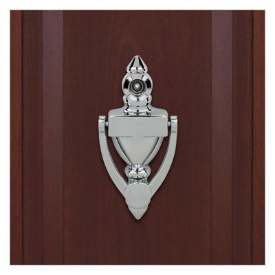 High Door Knocker W/220 Degree Viewer