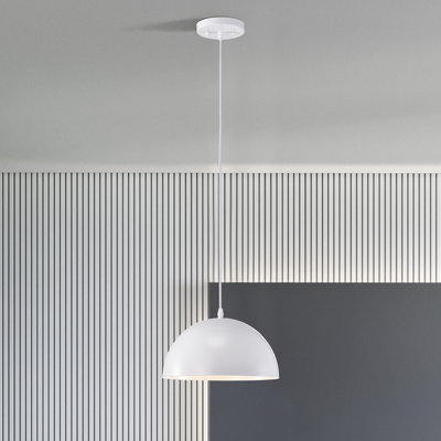 Bayze 1 - Light White Single Pendant