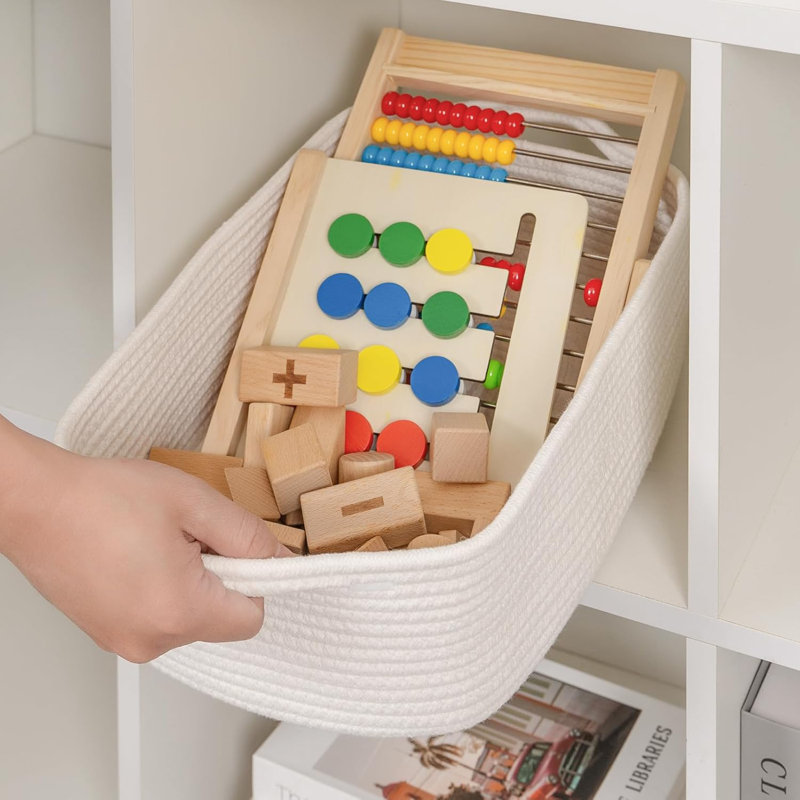 Panier en corde tissée Cubesland