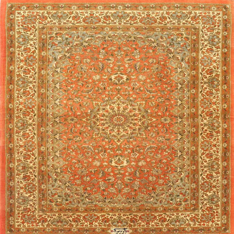 Oriental Indoor Rug, Square 5'