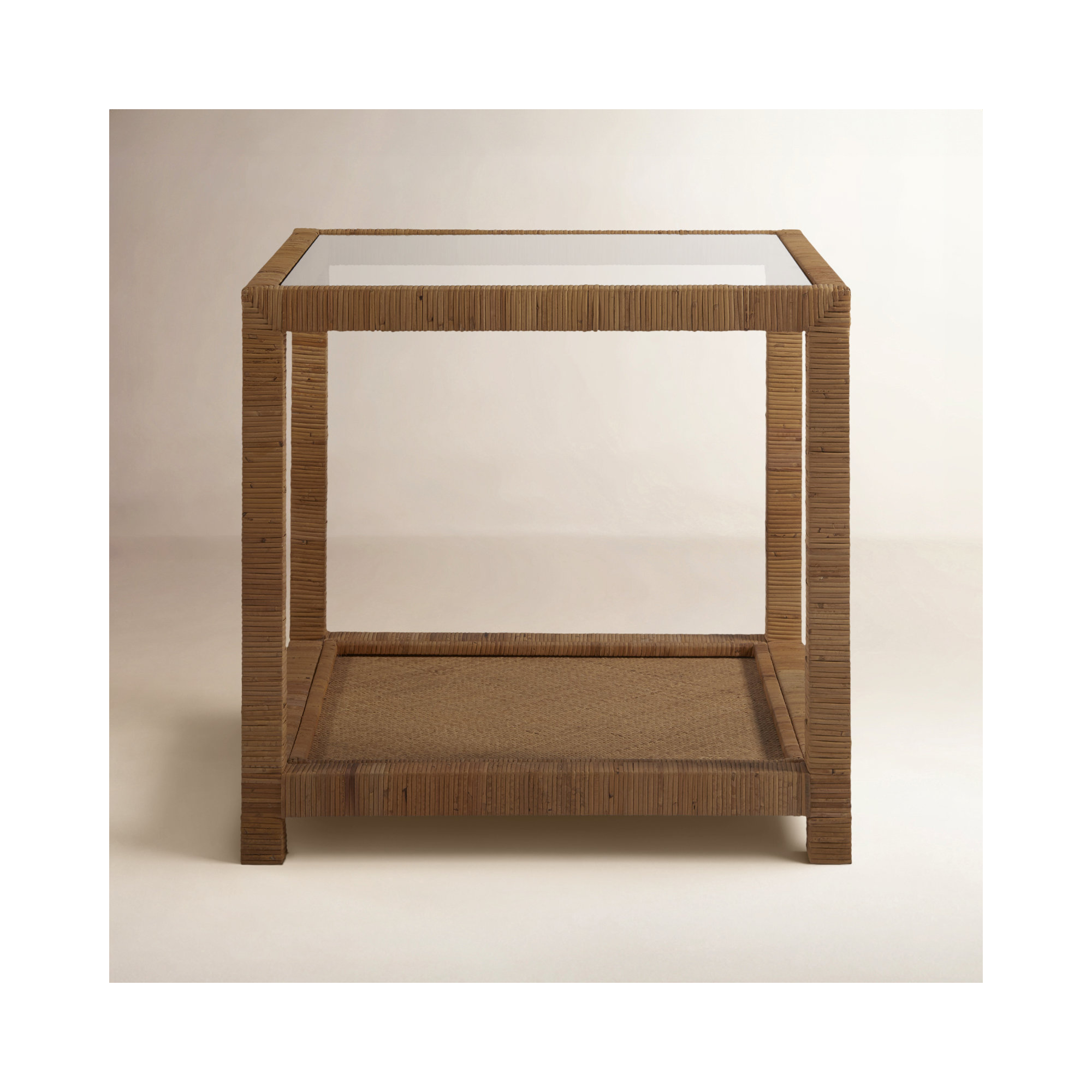 Adalard Glass End Table