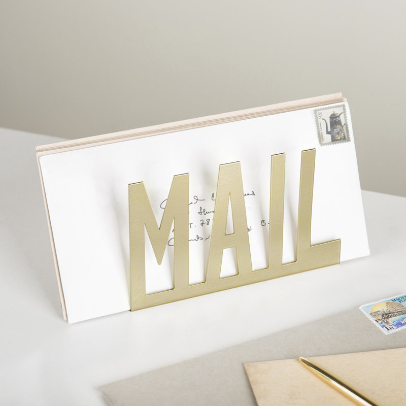 Desktop Metal Storage Paper Organizer
