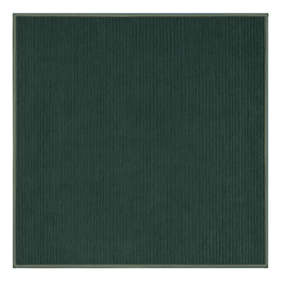 Tapis vert uni lavable à la machine