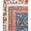 Tapis unique noué à la main Raffin - ivoire 8 pi 9 po x 12 pi 1 po Raffin