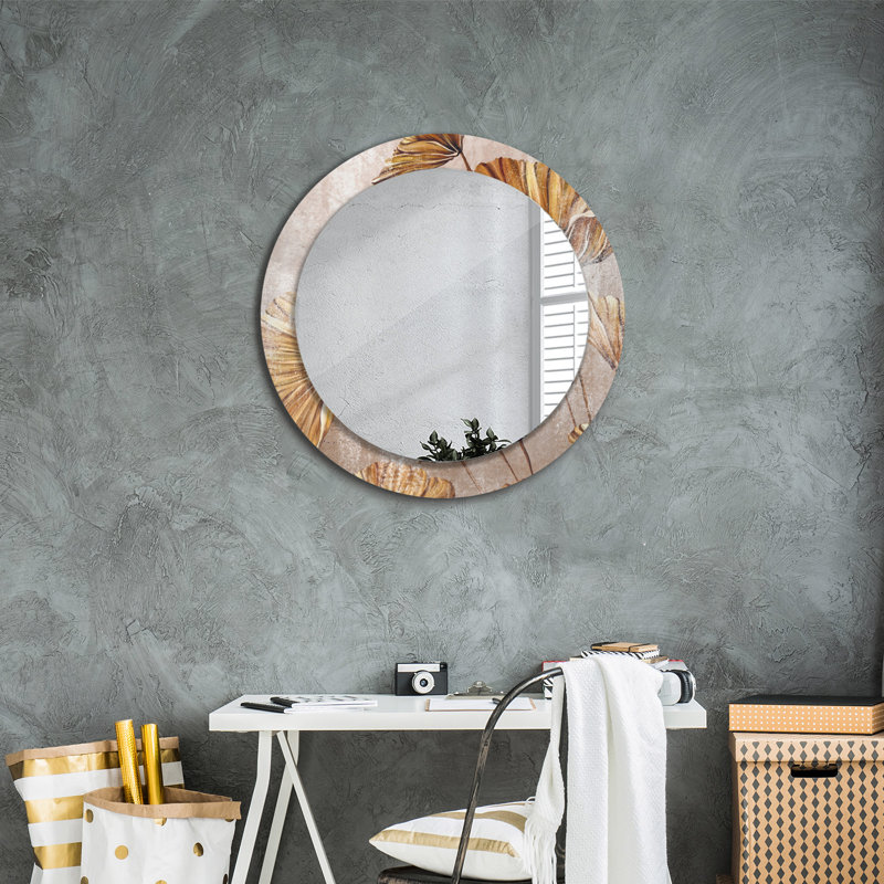 Huldar Glass Flat Wall Mirror