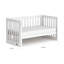 Turin Cot Bed 3-Piece Nursery Furniture Set