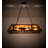 Rustic Lodge 6 - Light Black Pool Table Lights Pendant-16183439