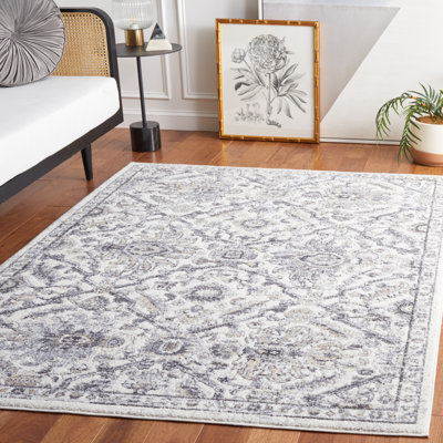 Tapis gris / ivoire Hka