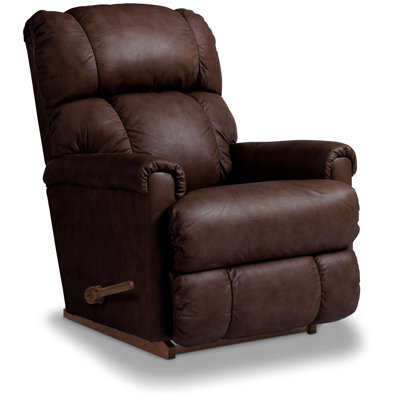 Pinnacle Manual Leather Match Rocking Recliner with Memory Foam Cushion -  La-Z-Boy, 010512 LB174578 FN 007 TF