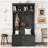Multifunctional Hall Tree with Storage Shoe Bench, 4-in-1 Design for Entryway and Hallway, Coat Racks with Hooks, and Display Shelf-128979021