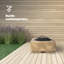 Absalon Square Cast Iron Smokeless Fire Pit