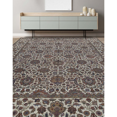 Shamas Wool Oriental Area Rug