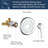 Volume Control Shower Faucet with Rough in-Valve-125590747