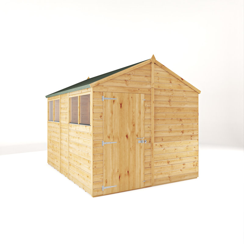 Mercia 10 x 8 Woodsman Shiplap Apex Shed